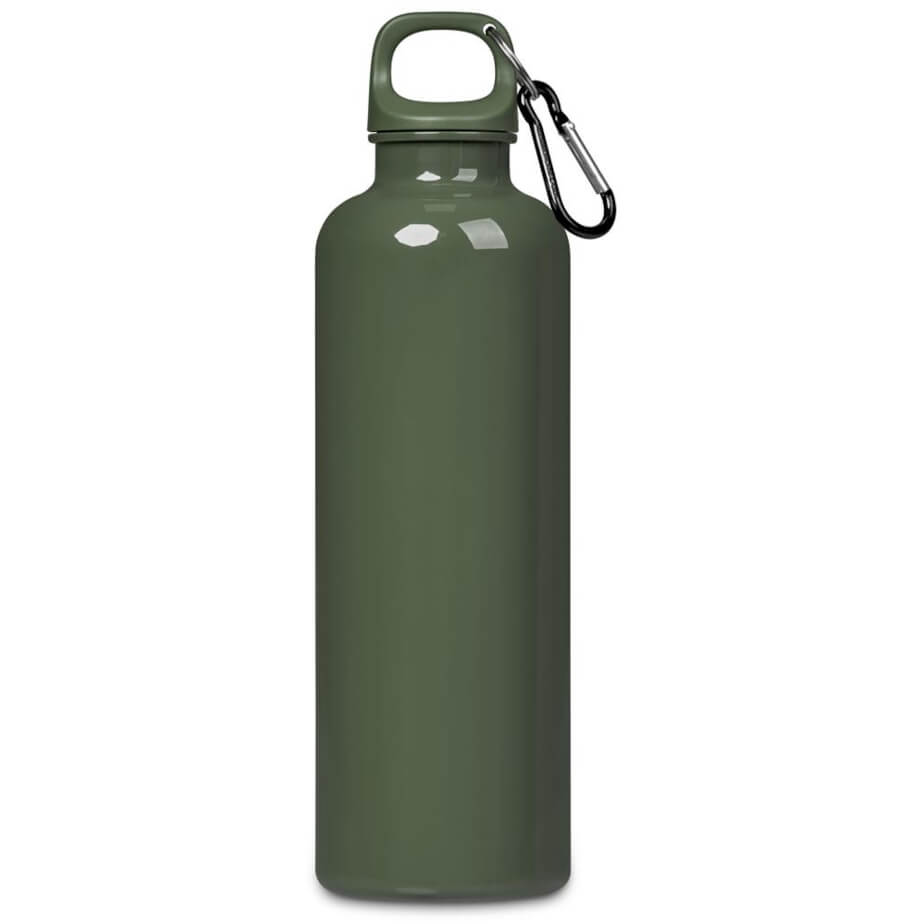 Altitude Andaman Recycled PET Water Bottle Military Green Front